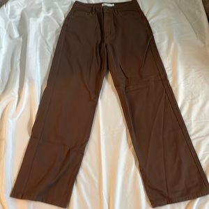 Street wide leg pants